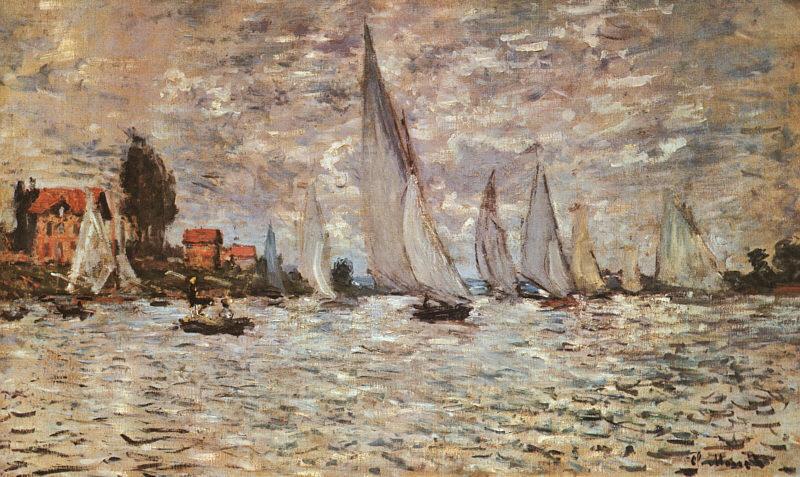 Claude Monet Regatta at Argenteuil china oil painting image